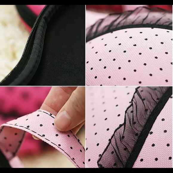 Sexy Bra Bustier Underwear Intimates Storage Box Travel Bag Portable Organizer - Picture 3 of 10